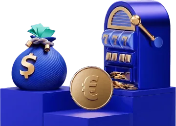 Monedas y tragaperras de la tienda de Frumzi Casino